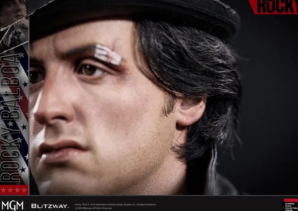 Rocky (1976) - Rocky Balboa & Butkus 1/4th Scale Statue