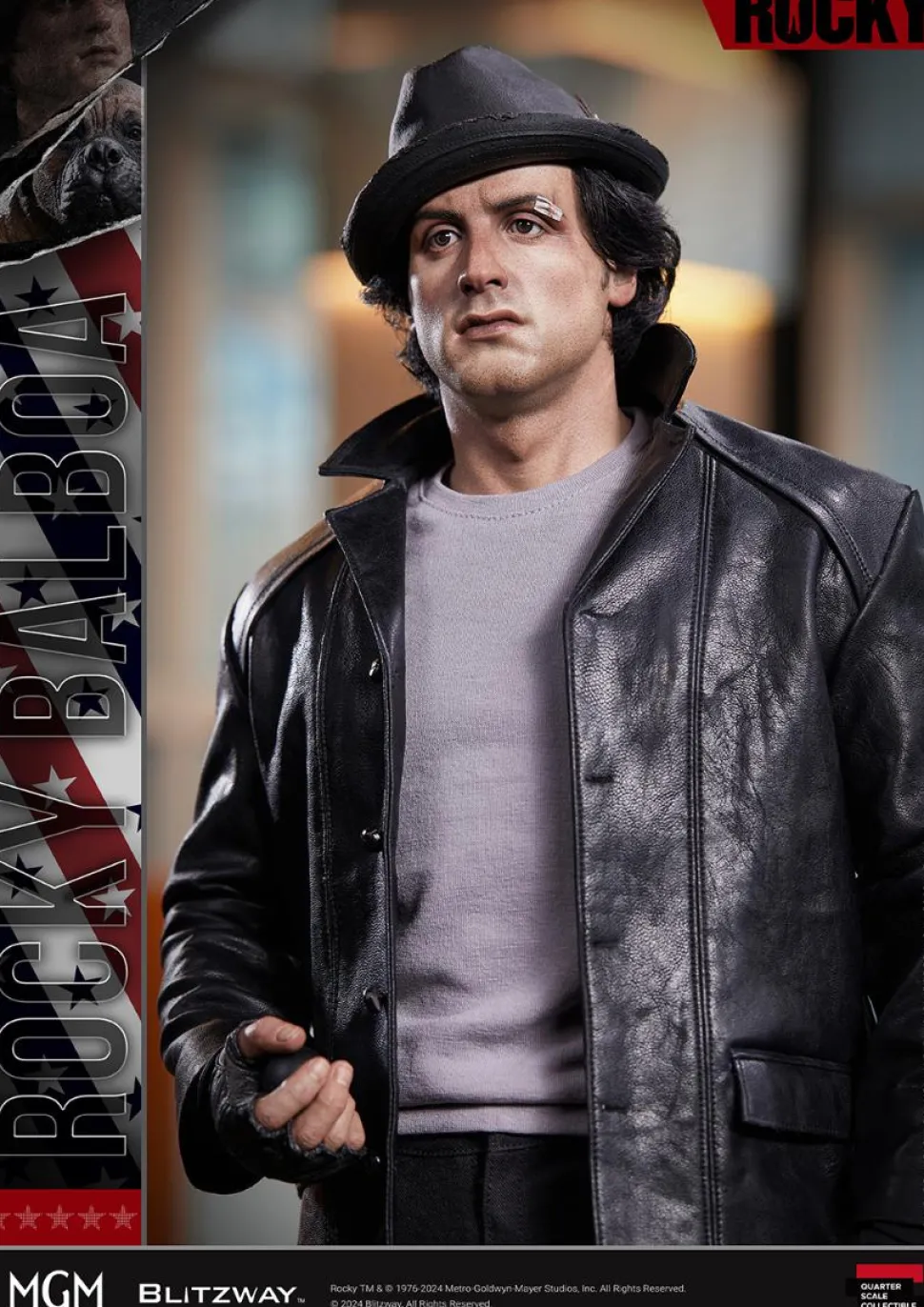 Rocky (1976) - Rocky Balboa & Butkus 1/4th Scale Statue