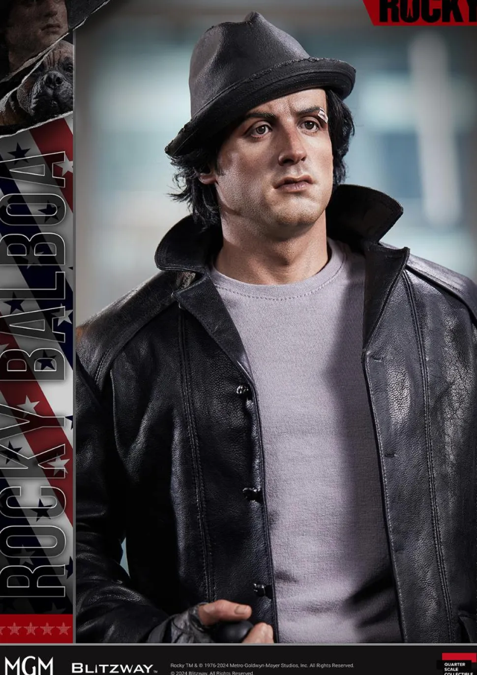 Rocky (1976) - Rocky Balboa & Butkus 1/4th Scale Statue