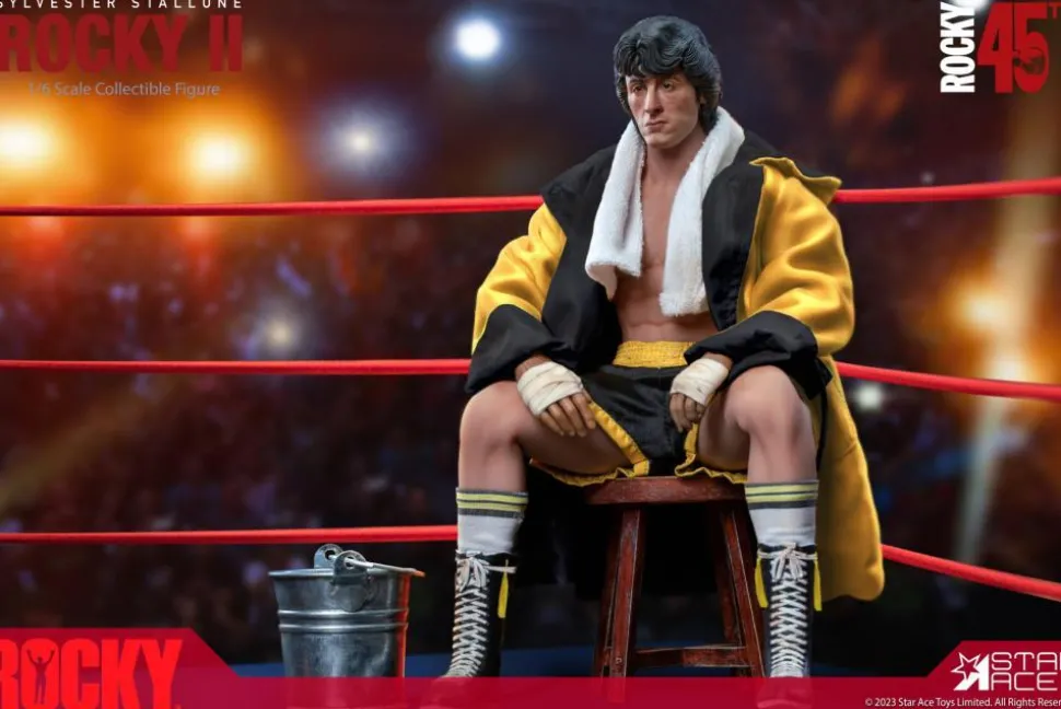Rocky II - Rocky Balboa in Boxing Gear 1/6th Scale Action Figure