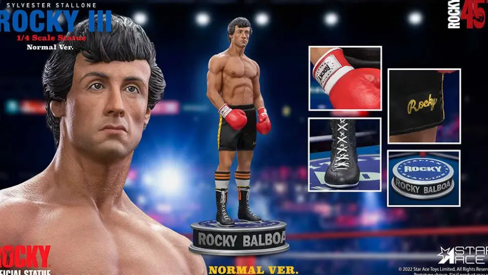 Rocky III - Rocky Balboa 1/4 Scale Statue