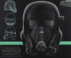 Rogue One: A Star Wars Story - Imperial Death Trooper Electronic Helmet Black Series 1:1 Scale Life-Size Prop Replica