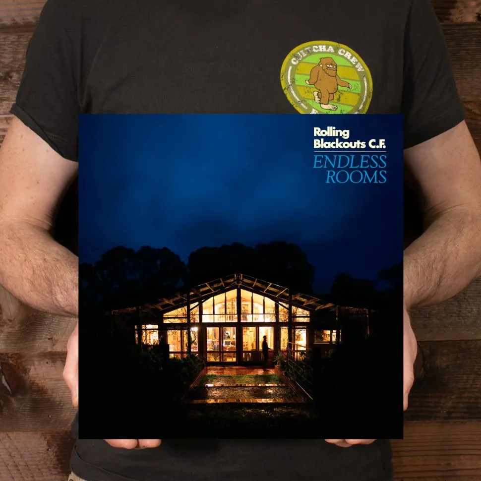 Rolling Blackouts Coastal Fever - Endless Rooms LP Vinyl Record (Loser Edition Yellow Coloured Vinyl)