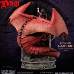 Ronnie James Dio - Dio with Dragon 1/10th Scale Statue