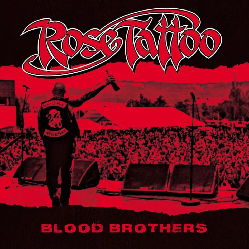 Rose Tattoo - Blood Brothers 2xLP Vinyl Record (Blood Red Coloured Vinyl)
