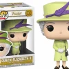Royal Family - Queen Elizabeth II in Green Dress Pop! Vinyl Figure