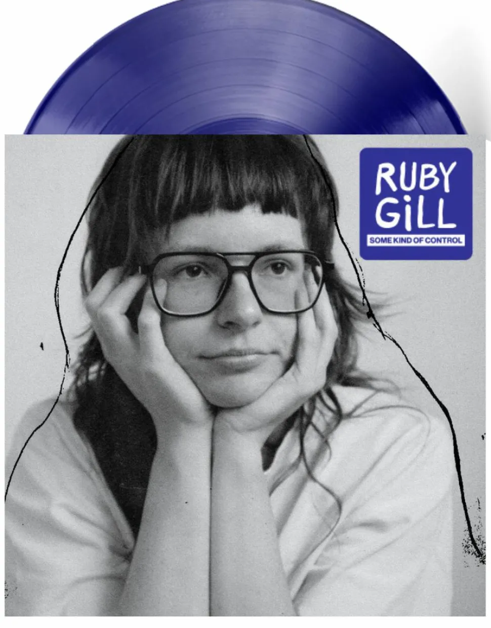 Ruby Gill - Some Kind Of Control LP Vinyl Record (Translucent Blue Coloured Vinyl)