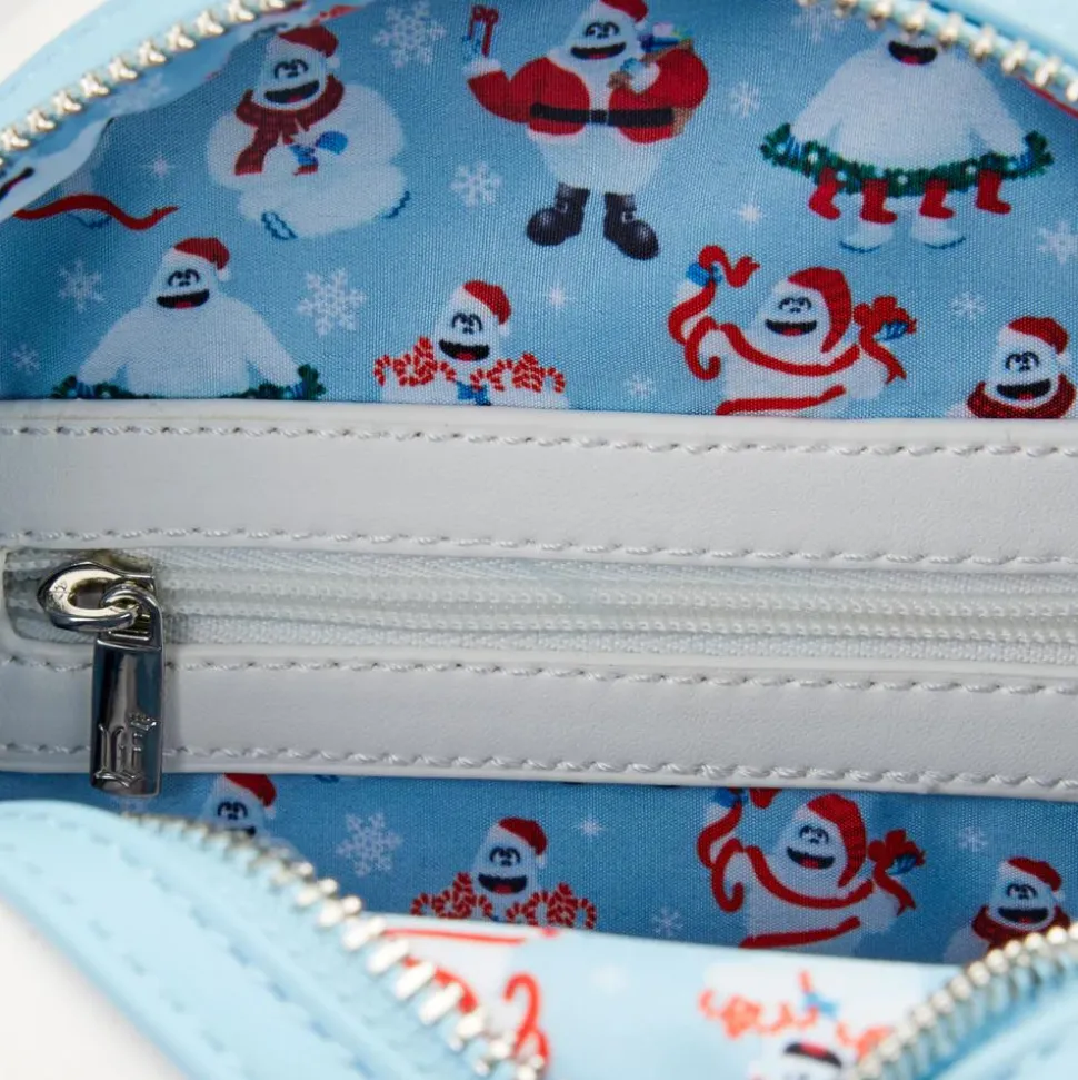 Rudolph the Red-Nosed Reindeer - Bumble Head Lenticular 11” Faux Leather Crossbody Bag