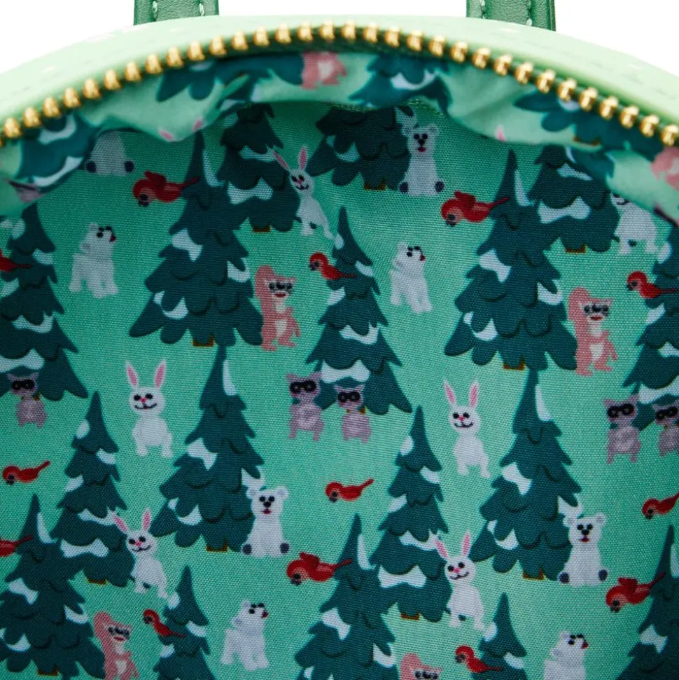 Rudolph the Red-Nosed Reindeer - Holiday Group Light Up 10” Faux Leather Mini Backpack