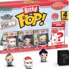 Rudolph the Red-Nosed Reindeer (1964) - Santa, Mrs. Claus, Hermey & Mystery 60th Anniversary Bitty Pop! Vinyl Figure 4-Pack