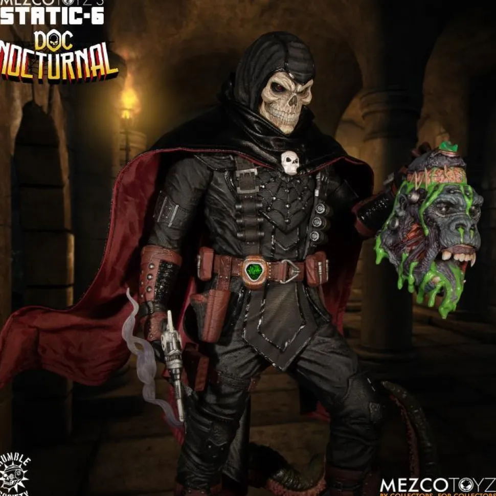 Rumble Society - Doc Nocturnal Static-6 1/6th Scale Statue