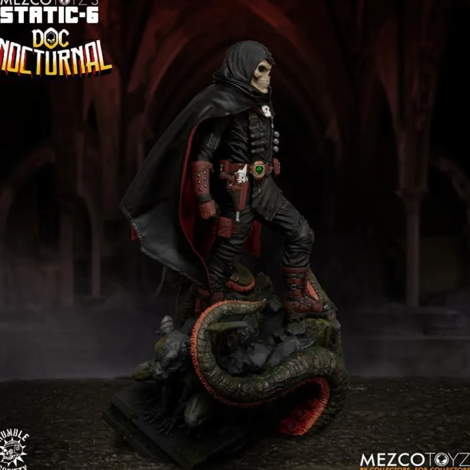 Rumble Society - Doc Nocturnal Static-6 1/6th Scale Statue