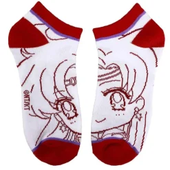 Sailor Moon Crystal - Line Art Mix & Match Ankle Socks 5-Pack (One Size)