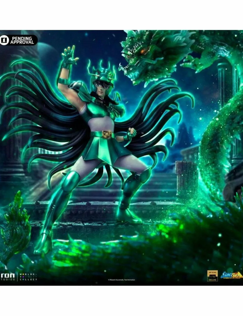 Saint Seiya: Knights of the Zodiac - Dragon Shiryu Deluxe 1/10th Scale Statue
