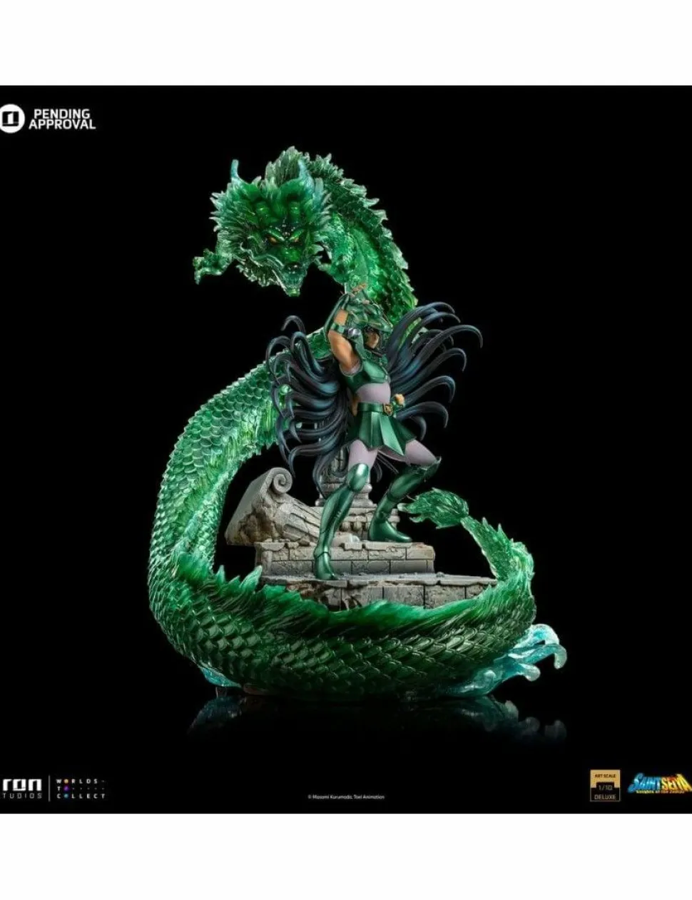 Saint Seiya: Knights of the Zodiac - Dragon Shiryu Deluxe 1/10th Scale Statue