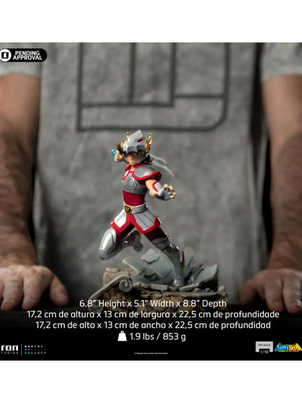 Saint Seiya: Knights of the Zodiac - Pegasus Seiya 1/10th Scale Statue