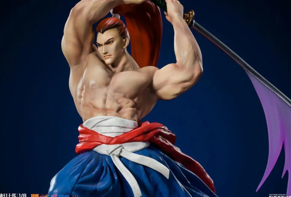 Samurai Shodown - Genjuro Kibagami 10” Statue