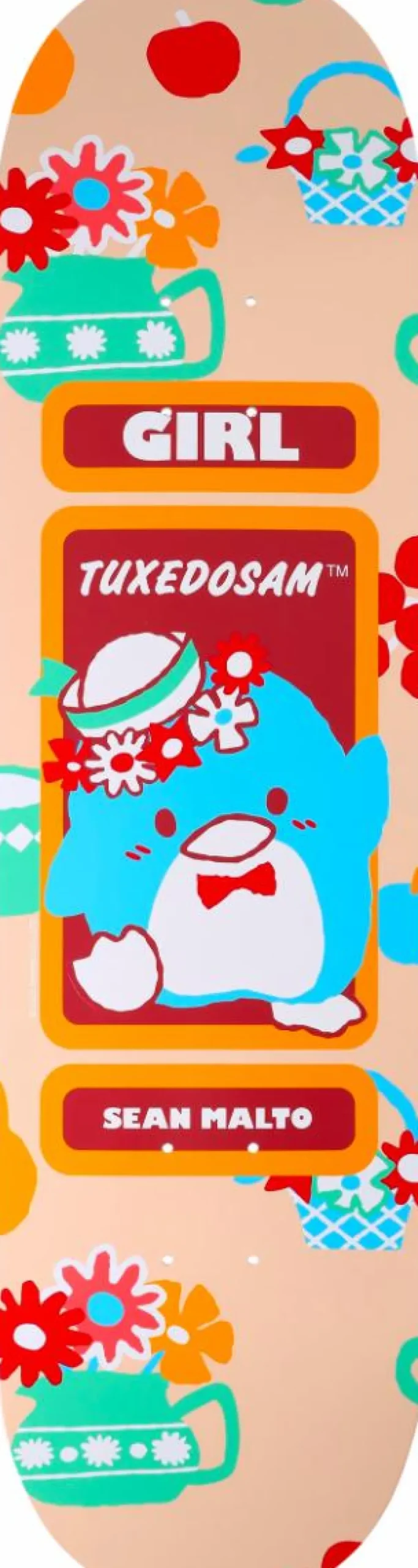 Sanrio - Girl x Sanrio Woodland Wonder Tuxedosam Malto 8.25" Skateboard Deck (Deck Only)