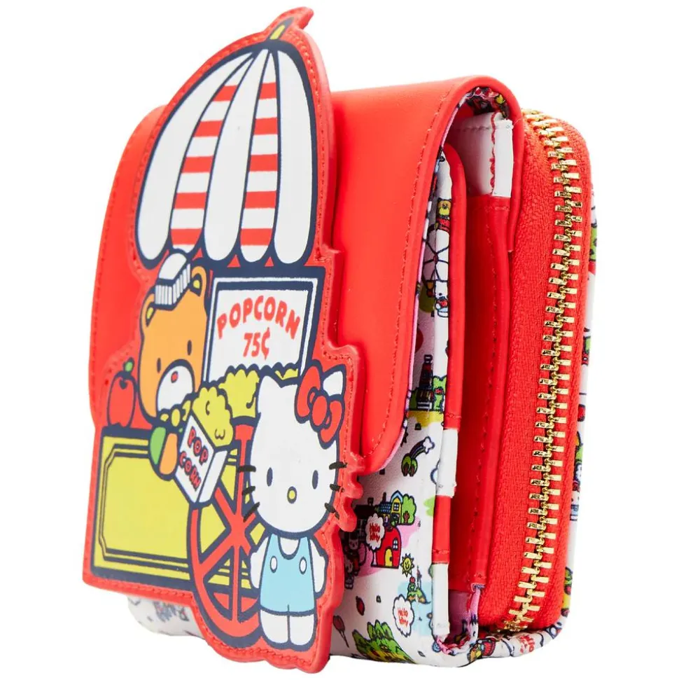 Sanrio - Hello Kitty & Friends Carnival 4” Faux Leather Flap Wallet
