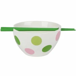Sanrio - Keroppi Ceramic Ramen Bowl with Chopsticks