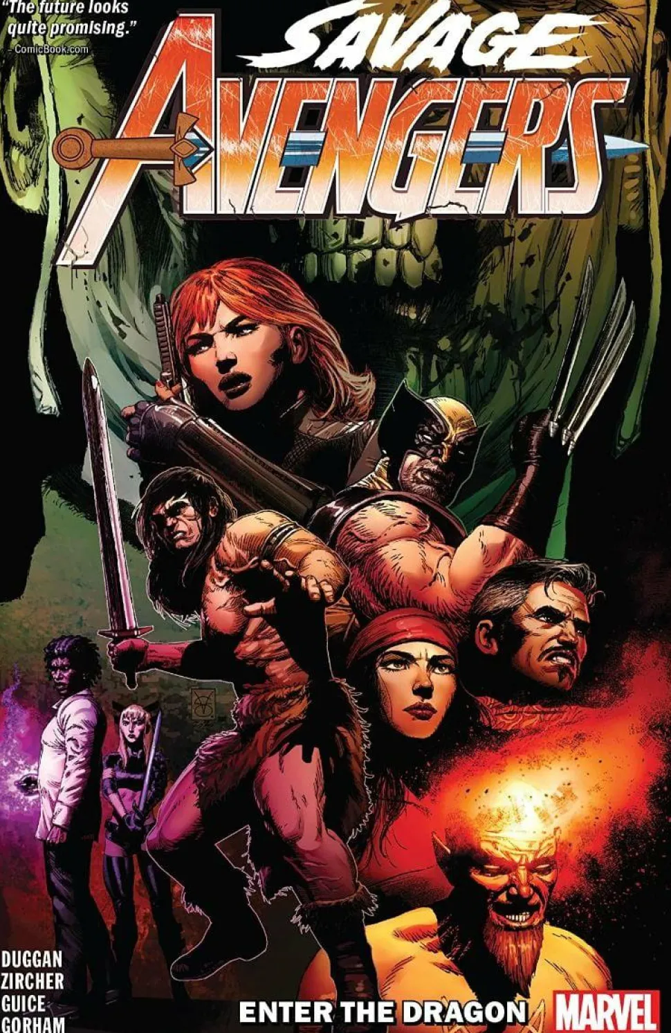 Savage Avengers - Volume 03 Enter the Dragon Trade Paperback Book