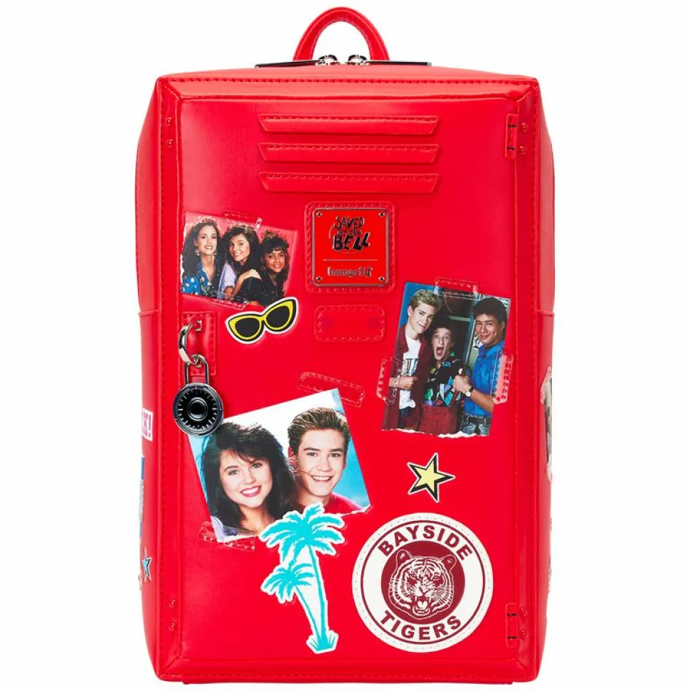 Saved by the Bell - Bayside High Locker 12" Faux Leather Mini Backpack