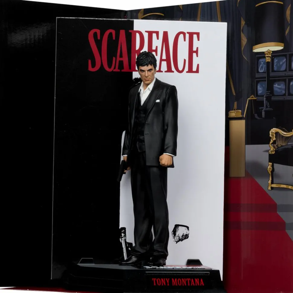 Scarface - Tony Montana Movie Maniacs 6" Scale PVC Posed Figure