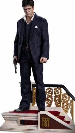 Scarface - Tony Montana (Rooted Hair Version) 1/4th Scale Statue
