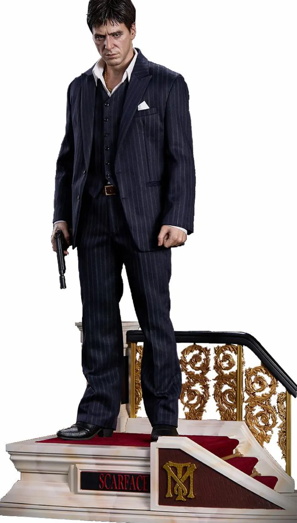 Scarface - Tony Montana (Rooted Hair Version) 1/4th Scale Statue