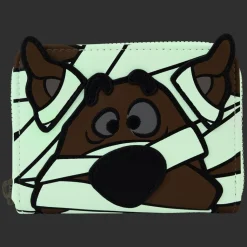 Scooby Doo - Mummy Cosplay Glow in the Dark 4" Faux Leather Zip-Around Wallet