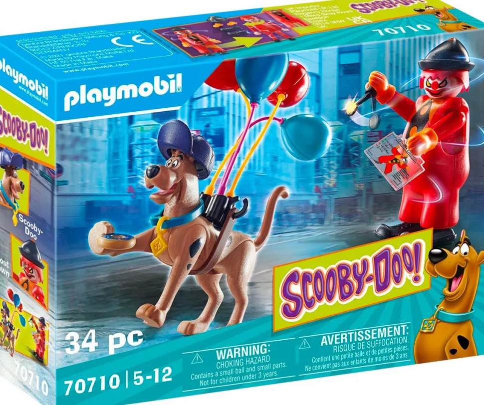 Scooby-Doo - Adventure with the Ghost Clown Playmobil Playset (70710)