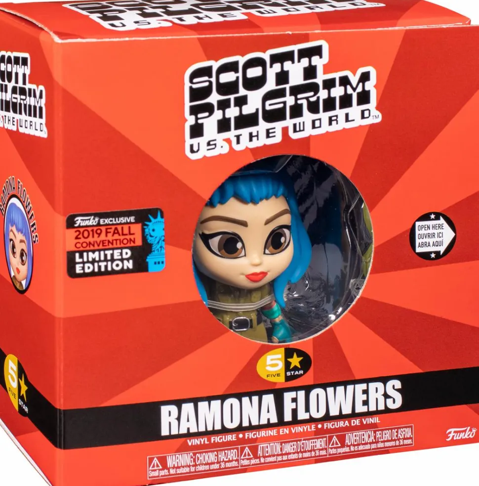 Scott Pilgrim vs The World - Ramona Flowers 5 Star 4” Vinyl Figure (2019 Fall Convention Exclusive)