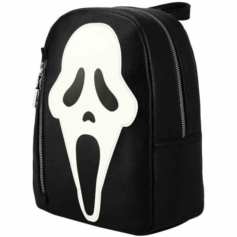Scream - Ghostface Glow-in-the-Dark 11” Faux Leather Mini Backpack