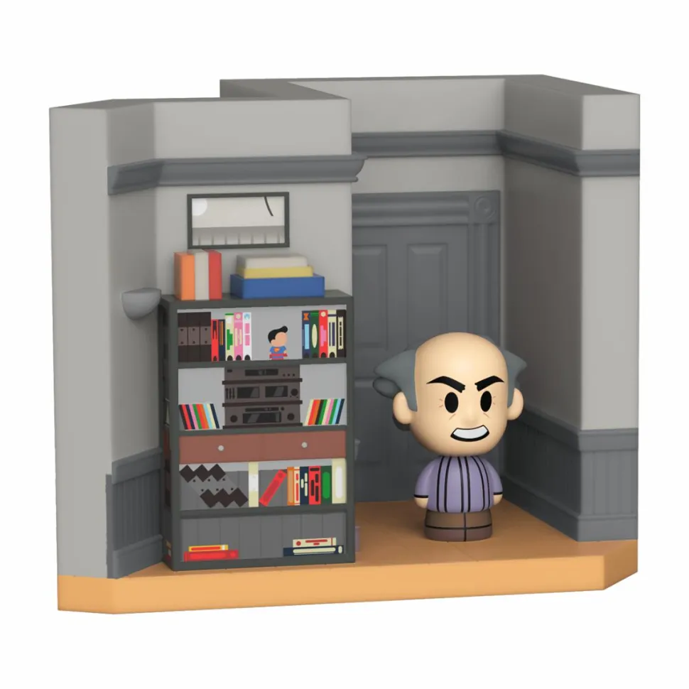 Seinfeld - Jerry’s Apartment Diorama Mini Moments Vinyl Bundle (Set of 6)