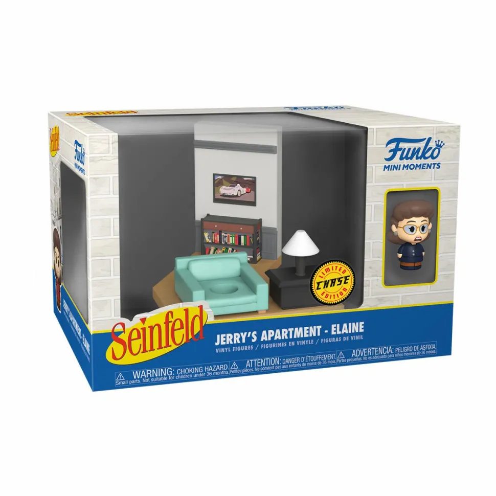 Seinfeld - Jerry’s Apartment Diorama Mini Moments Vinyl Bundle (Set of 6)