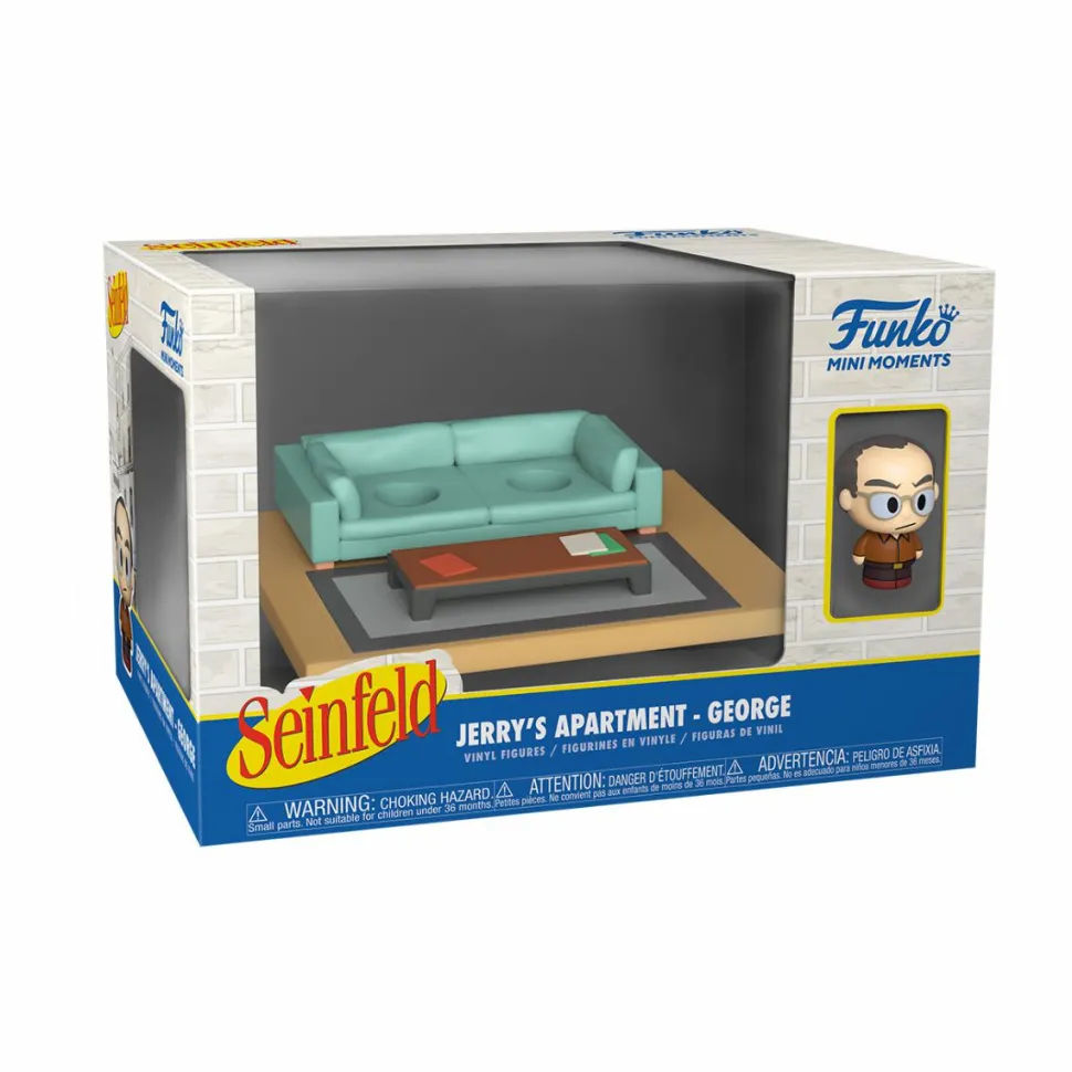 Seinfeld - Jerry’s Apartment Diorama Mini Moments Vinyl Bundle (Set of 6)