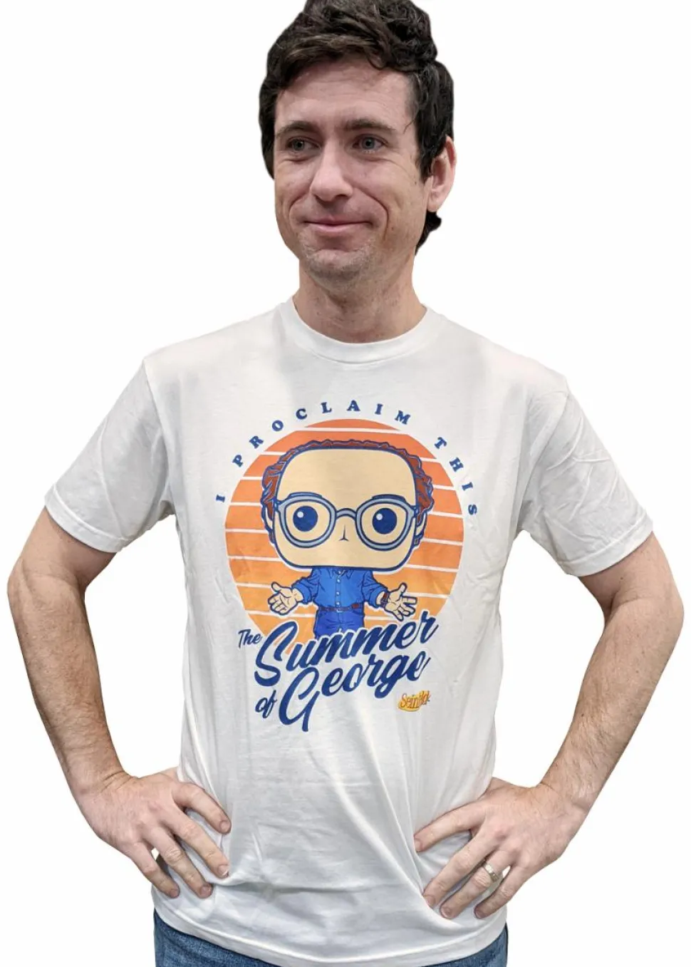 Seinfeld - The Summer Of George Pop! Tees Unisex White T-Shirt