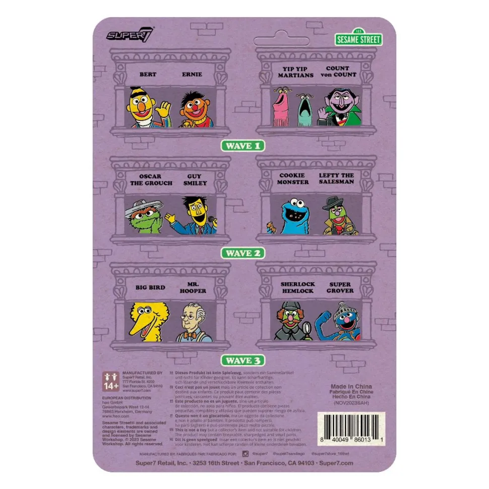 Sesame Street - Big Bird ReAction 3.75" Action Figure (Wave 3)