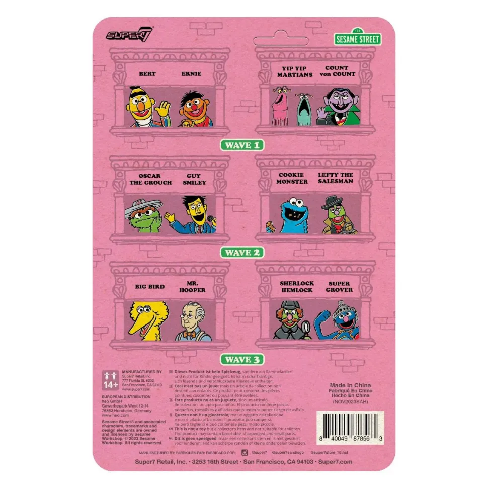 Sesame Street - Mr. Hooper ReAction 3.75" Action Figure (Wave 3)