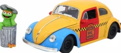 Sesame Street - Oscar the Grouch & 1959 Volkswagon Beetle Hollywood Rides 1/24th Scale Die-Cast Vehicle Replica