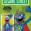 Sesame Street - Super Grover ReAction 3.75 Action Figure (Wave 3)