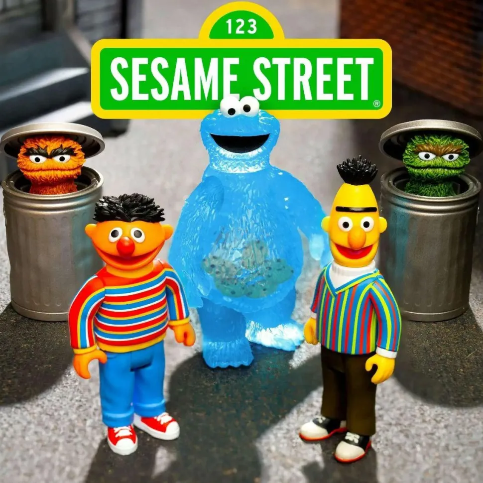 Sesame Street - Wave 01 Blind Box ReAction 3.75" Action Figure (Single Unit)