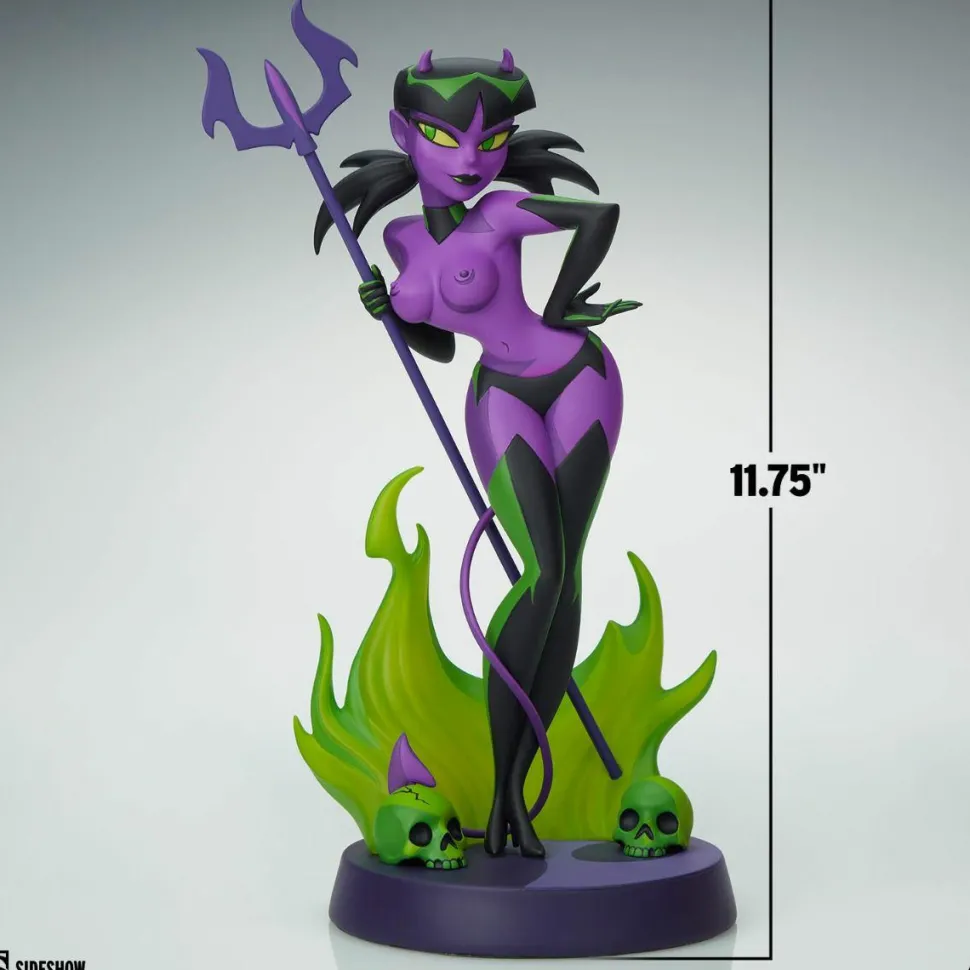 Shane Glines - Devil Girl (Purple and Green Variant) 12" Statue