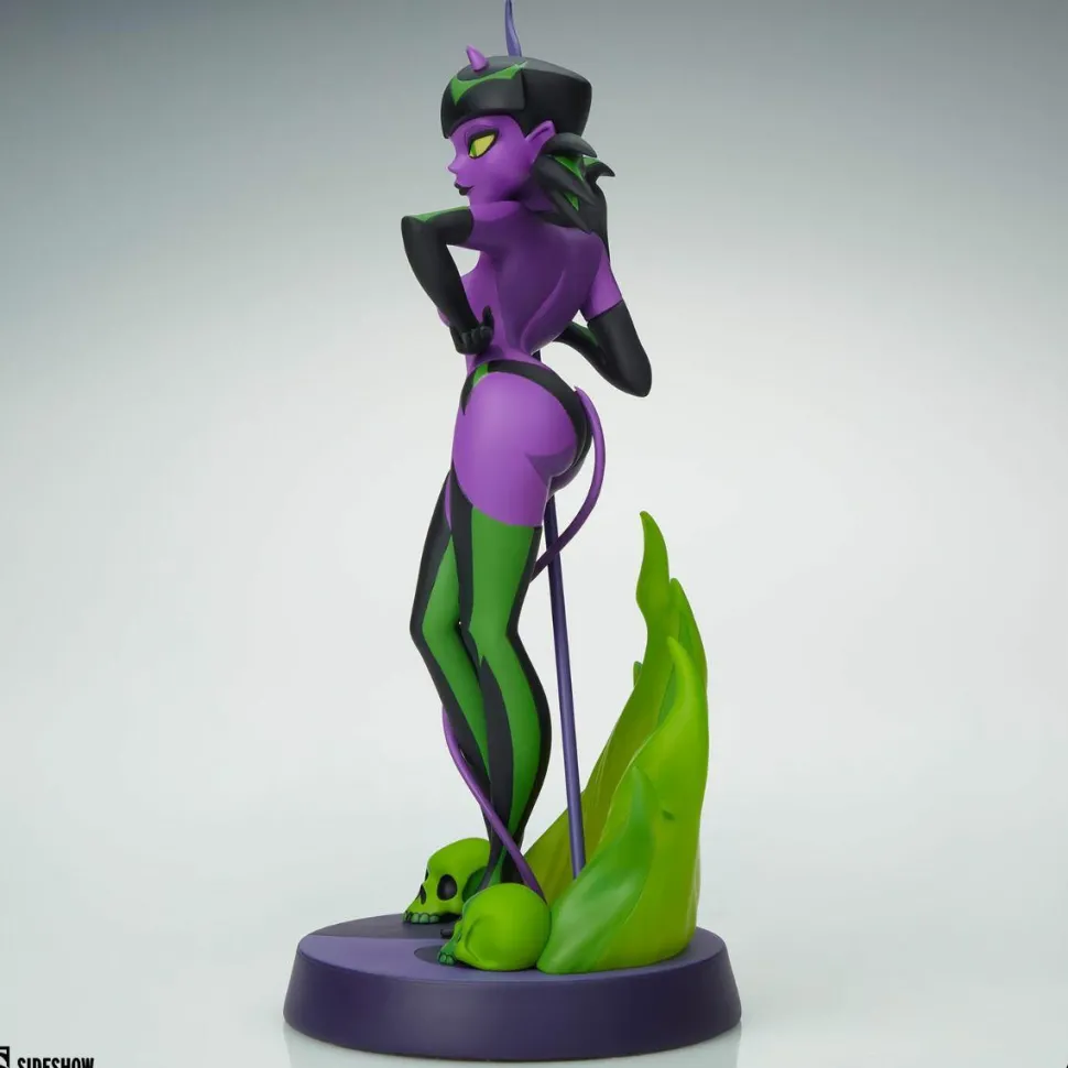 Shane Glines - Devil Girl (Purple and Green Variant) 12" Statue