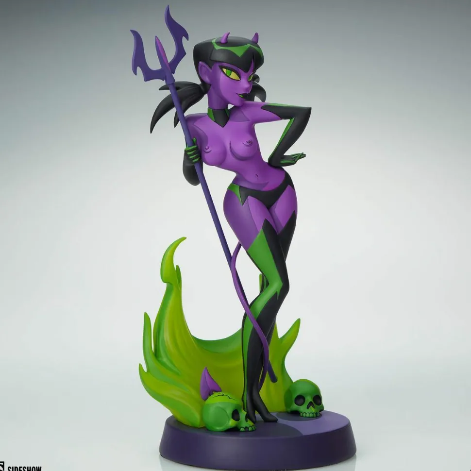 Shane Glines - Devil Girl (Purple and Green Variant) 12" Statue