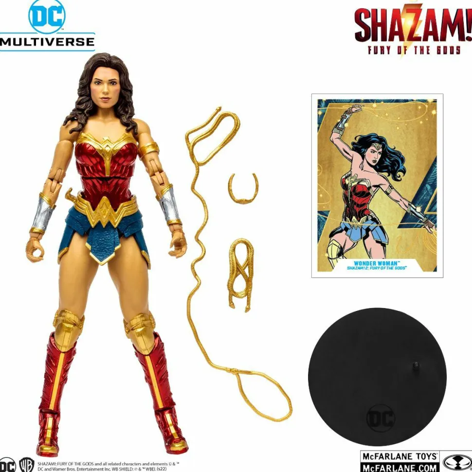 Shazam! Fury of the Gods - Wonder Woman DC Multiverse 7" Scale Action Figure