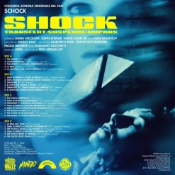 Shock (1997) - Original Motion Picture Soundtrack by Libra 2xLP Vinyl Record (Translucent Yellow Coloured Vinyl)