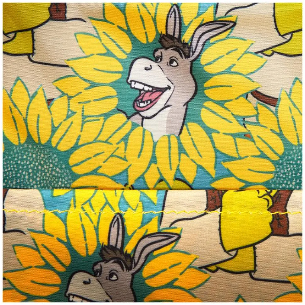 Shrek - Shrek & Donkey Sunflower Field 6" Faux Leather Crossbody Bag