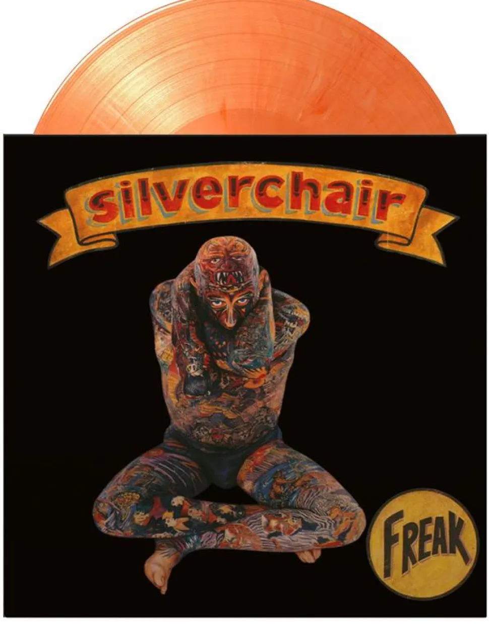 Silverchair - Freak EP Vinyl Record (Orange & White Marbled Vinyl)