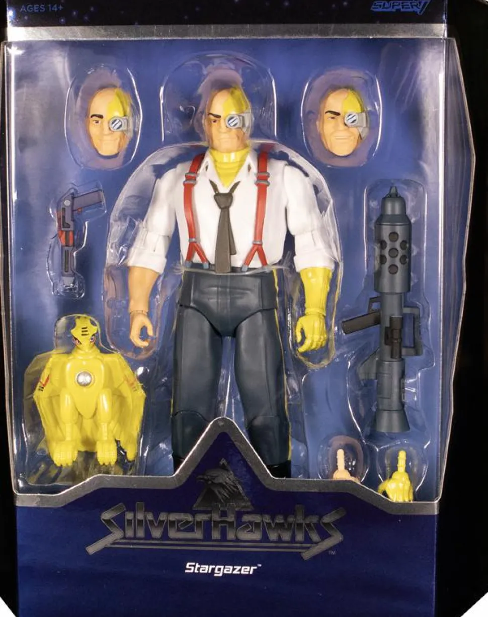SilverHawks - Commander Stargazer Ultimates! 7” Scale Action Figure (Wave 3)